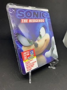 Sonic the Hedgehog 4K Steelbook New Sealed OOP Best Buy Exclusive w/ Sleeve - Bild 1 von 2