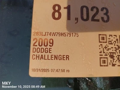 REAR DIFFERENTIAL CARRIER ASSEMBLY 2008-2009 DODGE CHALLENGE Foto 1 de 4