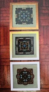 Chatelaine MINI MANDALA GARDENS 1-3 gezählt Kreuzstichmuster Martina Weber - Bild 1 von 5