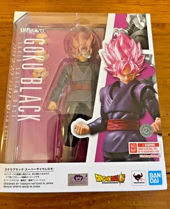 S.H. Figuarts Goku Black Super Saiyan Rose Dragon Ball Super Figure NIB - Picture 1 of 5