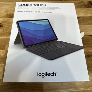 Logitech Combo Touch iPad Pro 11-inch(1st,2nd,3rd & 4th generation) - Picture 1 of 5