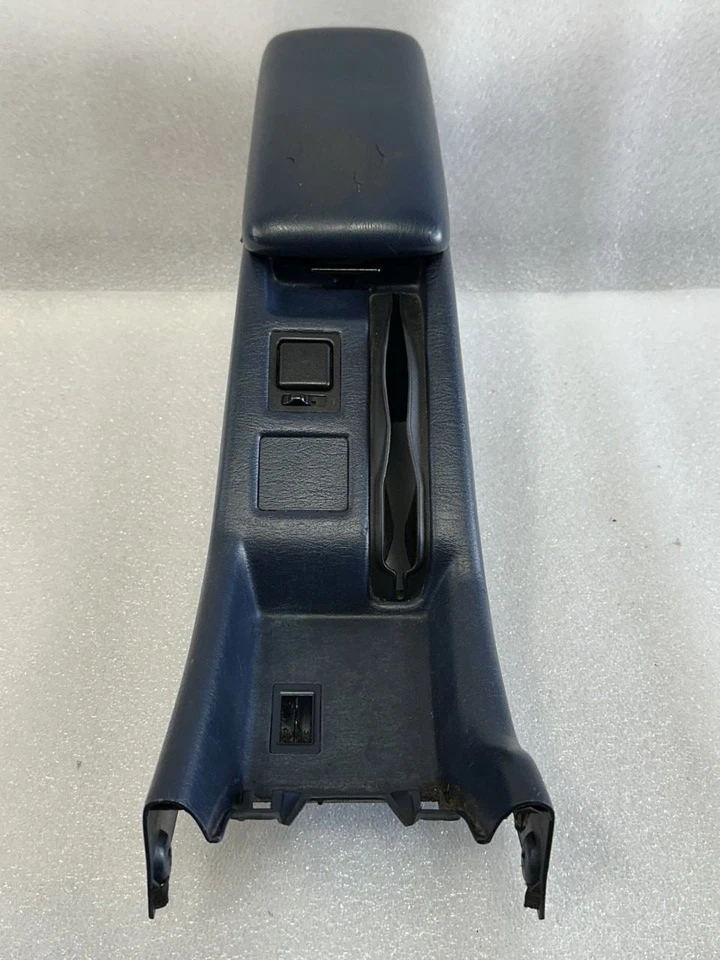 1990 1991 1992 1993 TOYOTA CELICA CENTER CONSOLE WITH LID BLUE TRIM FU80 Foto 1 de 4