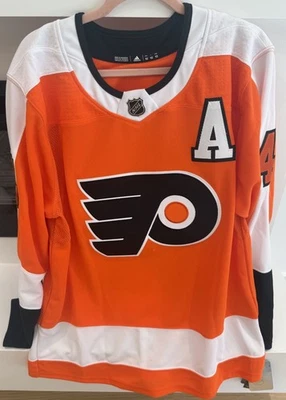 Camiseta deportiva autenticada firmada por Sean Courtier de los Philadelphia Flyers de la NHL 2016 Foto 1 de 4