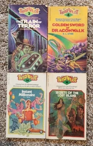Vintage TWISTAPLOT Lot Of 4; Books 2, 4, 14, 16 Good Condition CYOA 1980's - Picture 1 of 2