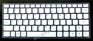 Keyboard Cover Skin for 11.6'' Lenovo Yoga 710 11'', Flex 4 11, Yoga 900S-12ISK - Picture 1 of 8