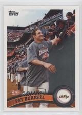 2011 Topps Emerald Nuts San Francisco Giants Pat Burrell #SFG24
