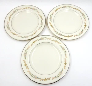 SET OF 3 GORHAM RONDELLE FINE CHINA BREAD PLATES 6-3/8" ~ MADE IN USA - Picture 1 of 12