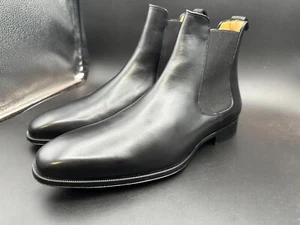 Mezlan 11.5 M Black Leather Chukka Spain Boots Shoes MEN'S - Picture 1 of 8