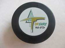 VAL-d'OR FOREURS LHMQ  PUCK QUEBEC MAJOR JUNIORS