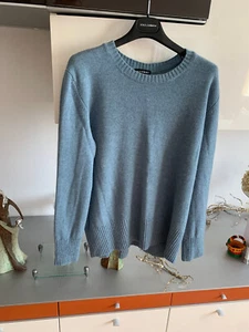 REPEAT Damen Pullover Gr 44 Blau Woll Kaschmir Top!! - Bild 1 von 5