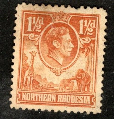 BRITISH NORTHERN RHODESIA   STAMPS   USED    LOT 1934AXA Cover
