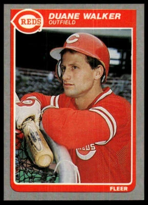 1985 Fleer #554 Duane Walker - Image 1 of 2