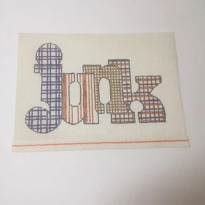 Lienzo de punta de aguja chatarra 9,5" x 7" 14 unidades - Imagen 1 de 5