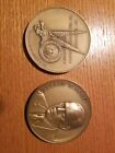 1974 Gerald R. Ford 2 3/4" Bronze Inaugural Medal: Metallic Art Co.