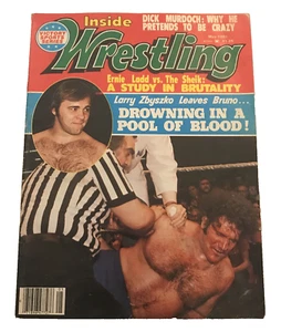 Inside Wrestling Magazine May 1980 Bruno Sammartino Larry Zbyszko Cover - Picture 1 of 14