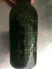 Alte Prägeflasche -  Bierflasche  DRESDEN Sachsen Brauerei Reisewitz c.1929