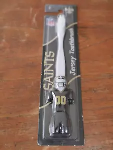 AWESOME Youth Jersey Toothbrush NFL NEW ORLEANS SAINTS Officially Licensed NIP - Picture 1 of 2