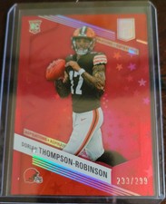 Dorian Thompson Robinson Donruss Elite Red Aspirations Stars / 299
