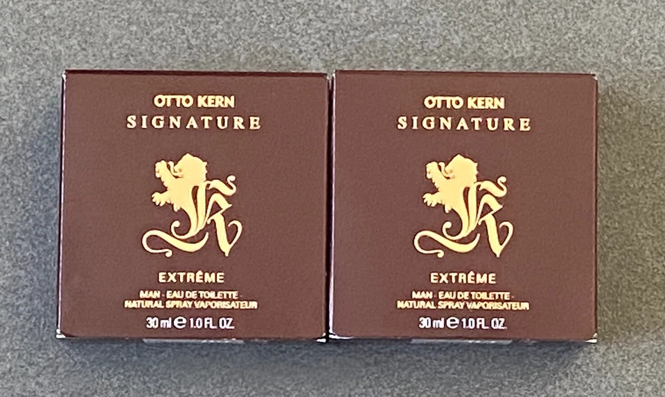 530,00€/Liter - Otto Kern Signature Extreme Man - 2x 30ml Eau de Toilette, neu