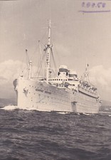 1958 Steam Ship ADMIRAL NAKHIMOV transportation sea fleet USSR old Russian photo