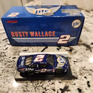 1/64 Diecast RUSTY WALLACE #2 MILLER LITE HARLEY DAVIDSON 1999 ACTION NASCAR - Picture 1 of 8