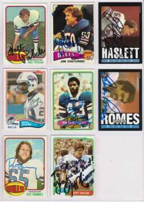 SIGNED WALT PATULSKI 1976 TOPPS FOOTBALL CARD AUTOGRAPHED - BILLS - Image 1 of 2