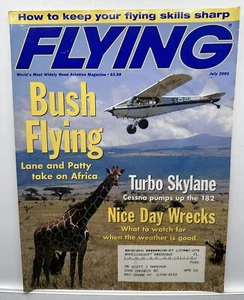 Flying Magazine July 2001 Bush Flying - Turbo Skylane - Imagen 1 de 1