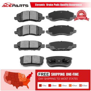 FRONT + REAR CERAMIC BRAKE PADS FOR 200 SEBRING AVENGER CALIBER COMPASS PATRIOT - Picture 1 of 8