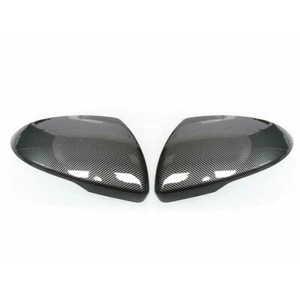 Carbon Fiber Rear View Side Door Mirror Cover replace For Kia Optima 2016-2020 - Picture 1 of 11