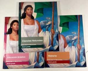 Espanol Sexto grade bundle of 3 Student Textbooks 2011 9786075147215, 6076230220 - Picture 1 of 2