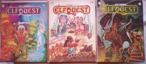 Warp Graphics Elfquest #6 9 11 Lot Magazine Size Black & White Elf Quest - Imagen 1 de 11