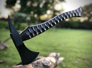 Tomahawk Hecho a Mano Personalizado, Hacha Barbuda Vikinga, Mejor Regalo de Cumpleaños para él - Imagen 1 de 6
