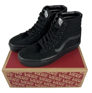 VANS Sk8- High Triple Black Women's Size 4 NIB (S) - Picture 1 of 11