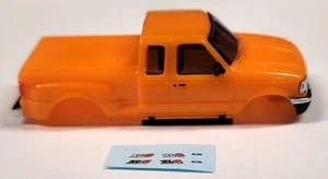 Road Race Replicas / Nu-Rora Sport Pickup HO Scale Slot Car Body - Orange - RRR - Picture 1 of 5
