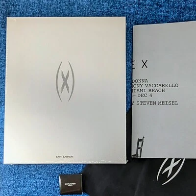 MADONNA SEALED SEX BOOK MIAMI ART BASEL SAINT LAURENT x/800 PROMO POSTER TOTE - Image 1 of 4