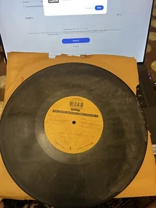 1960's Chicago Blackhawks Hockey Radio Interview Record Recordings Rudy Pilous - Picture 1 of 9