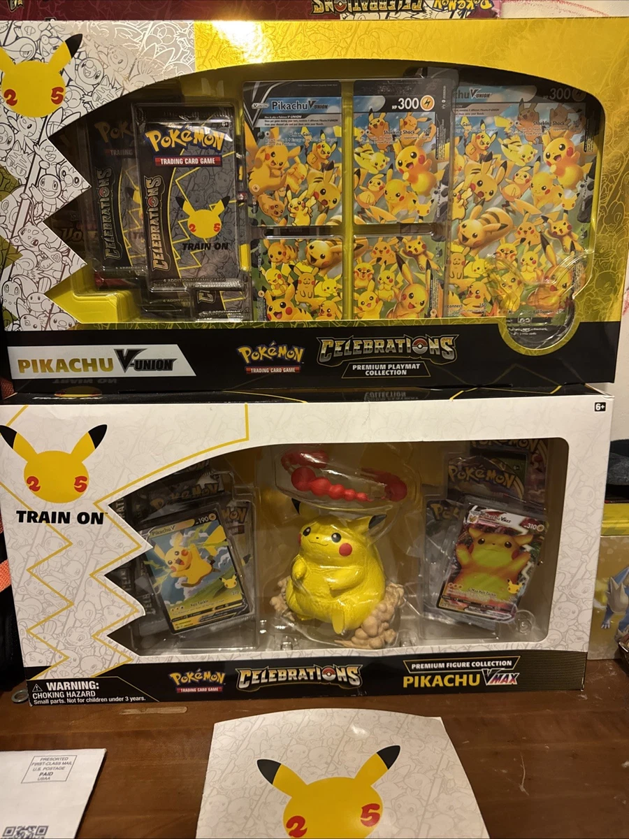 Pokémon TCG 25th Anniversary Sealed Collectible Card Game Boxes