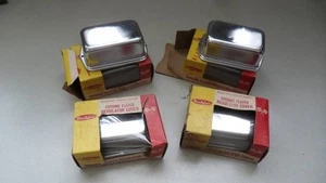 Badger Chrome Voltage Regulator Cover NOS Vintage RC-1 Ford Lot of 4 02DA5 IL - Picture 1 of 9