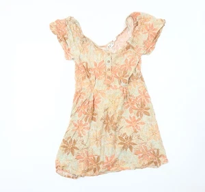 Roxy Women's Multicoloured XS A-Line Floral Dress - Picture 1 of 12
