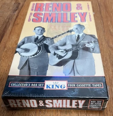 NEW Don Reno & Red Smiley Four Cassette Box Set With Pictorial Booklet 1951-1959 - Image 1 of 4