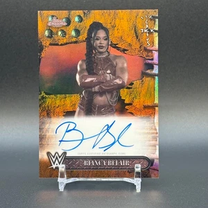 2025 TOPPS - CHROME  WWE CACTUS JACK - Bianca Belair - AUTO - /25 - Picture 1 of 2