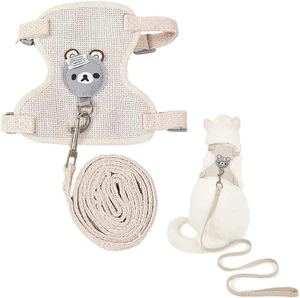 Guinzaglio per Coniglio Nano,120Cm,Accessori per Conigli,Imbracature,Collari E G - Foto 1 di 12