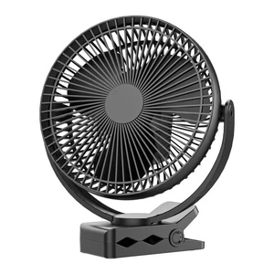 Clip on Fan, Rechargeable Portable Fan, 8 Inch Small Desk Fan - 10000mAh Batt... - Picture 1 of 6