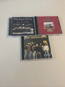 The Tragically Hip 3 cd lot-Up To Here, Road Apples & Day For Night - Foto 1 di 7