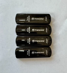 4 Pack! Transcend 64gb each Jetflash 3.1 USB Memory Flash Thumb Storage Drives - Picture 1 of 4