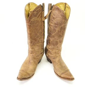 Botas Tony Lama Latigo Tucson VF3034 para mujer talla 9,5B marrón punta corta - Imagen 1 de 14