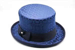 NUEVO GORRA ESMOQUIN STEFANO RICCI SOMBRERO DE COPA DE LUJO Talla cm 59 EE. UU. L Gorra 107 - Imagen 1 de 2