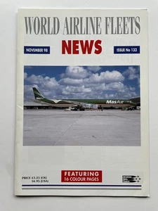 World Airline Fleets News Magazine November 1998 Issue 133 - Picture 1 of 3