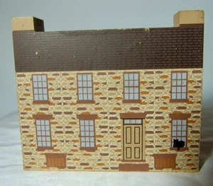 Vintage 1997 The Cat’s Meow Wooden Civil War Collection "Stone House" Signed - Picture 1 of 2