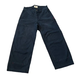 Imperfects Hose Kurier Werft Canvas blau Doppelknie Zimmermann Herren 28 - Bild 1 von 14